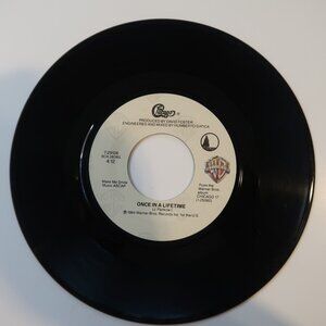 Chicago You're The Inspiration & Once In A Lifetime 45 RPM 7" Vinyl Record 1984